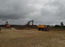 Travaux de terrassement en pleine masse