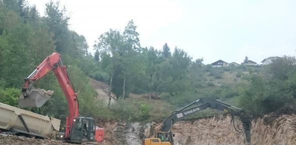 terrassement pour bassins