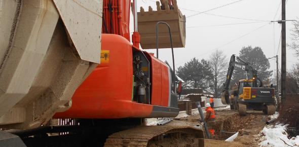 Réhabilitation du réseau eaux usées eaux pluviales